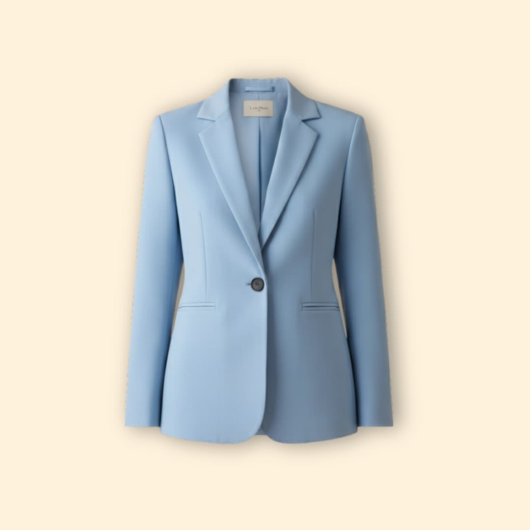 Women’s Blazer with Notched Lapel Design