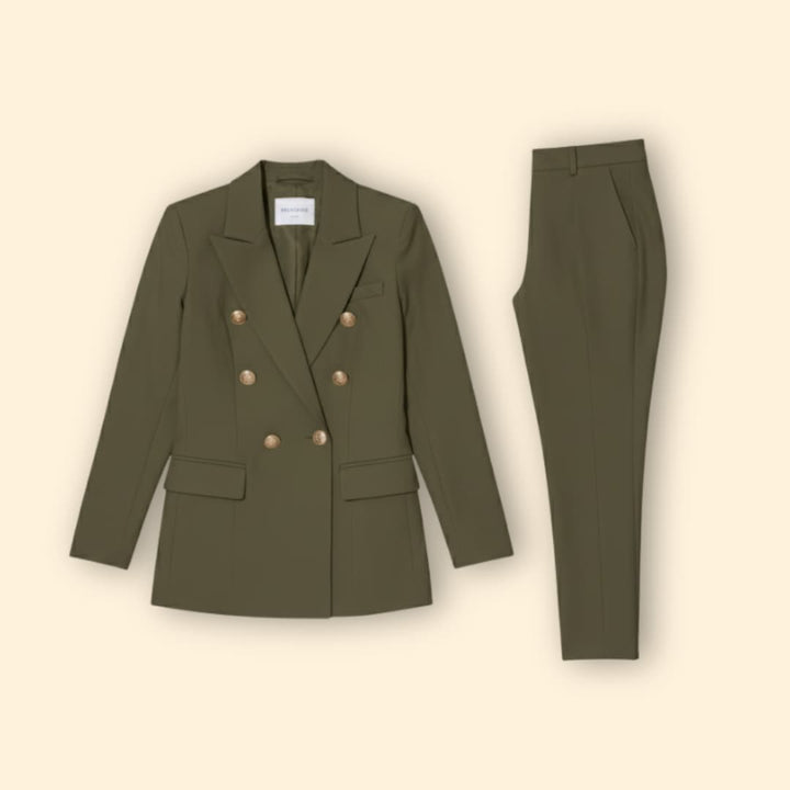 Women’s Suit Set with Tailored Blazer