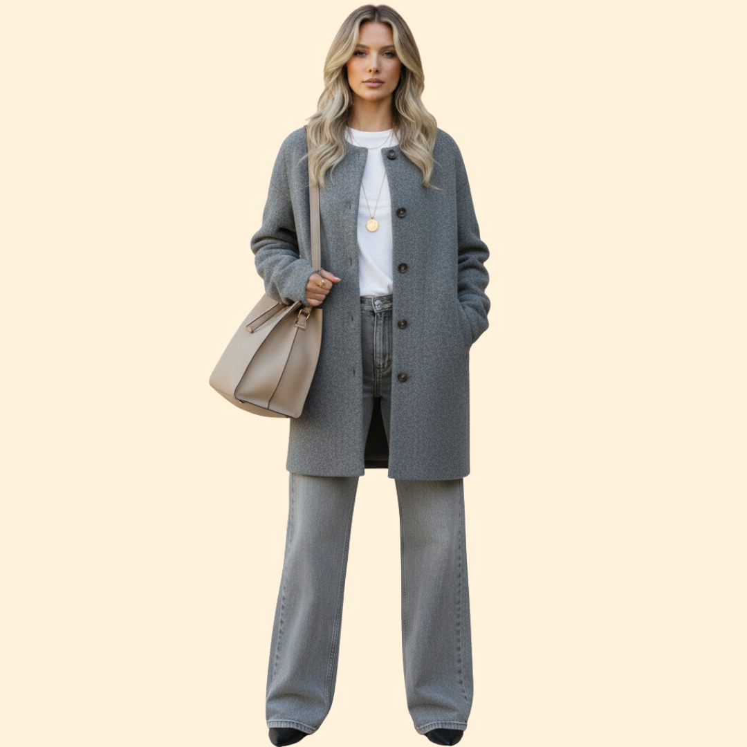 Women’s Cardigan with Button Front Closure