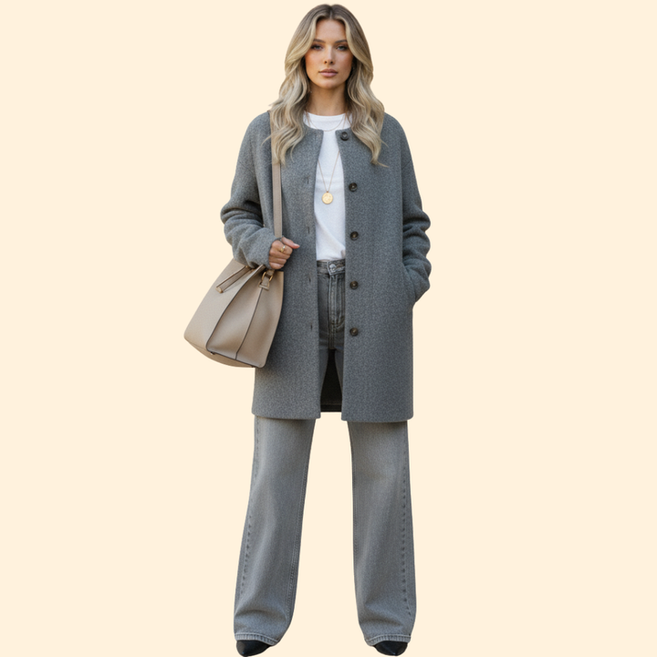 Women’s Cardigan with Button Front Closure