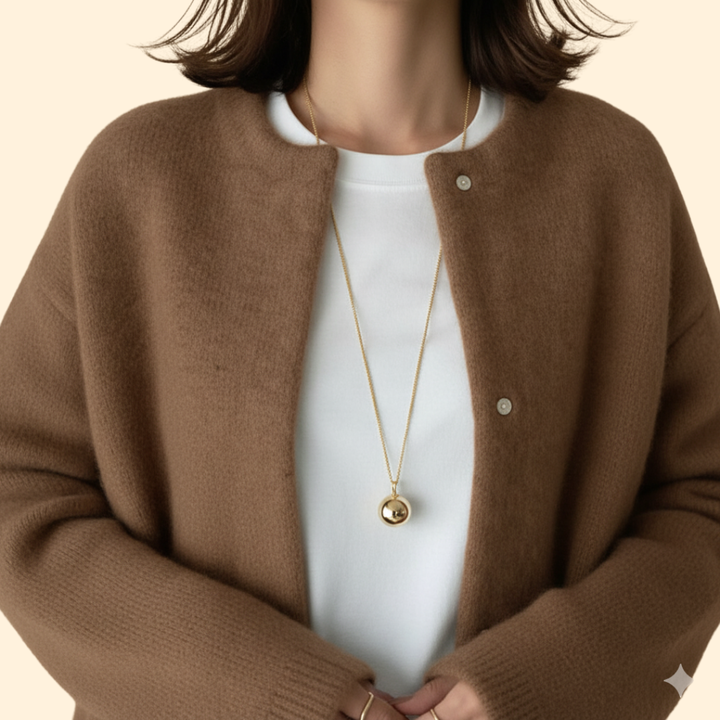Women’s Cardigan with Button Front Closure
