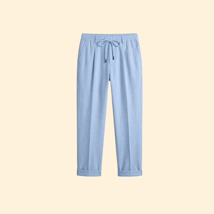 Men’s Beach Pants with Secure Waist Closure