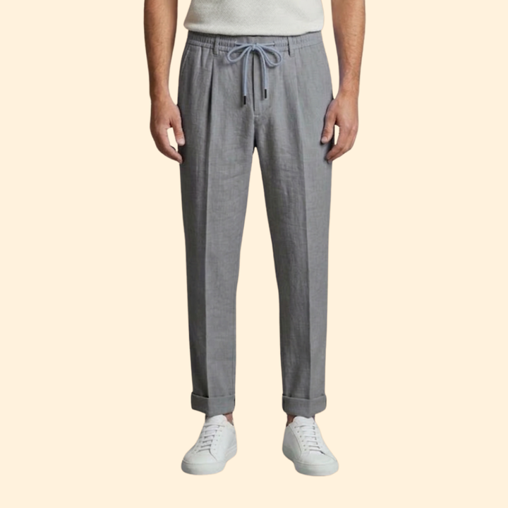 Men’s Beach Pants with Secure Waist Closure