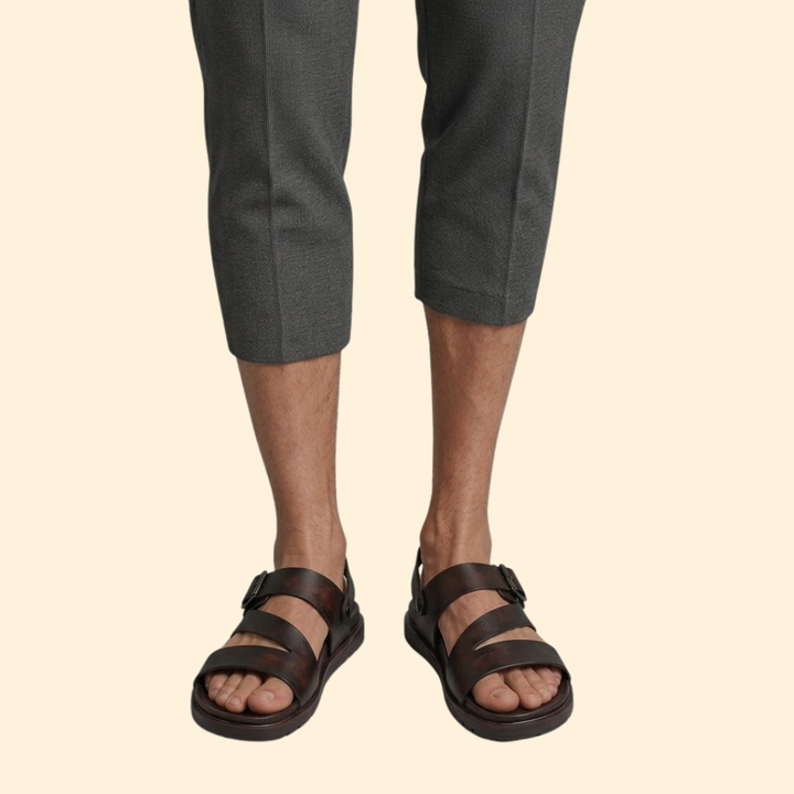 Men's Beach Sandals with Buckle