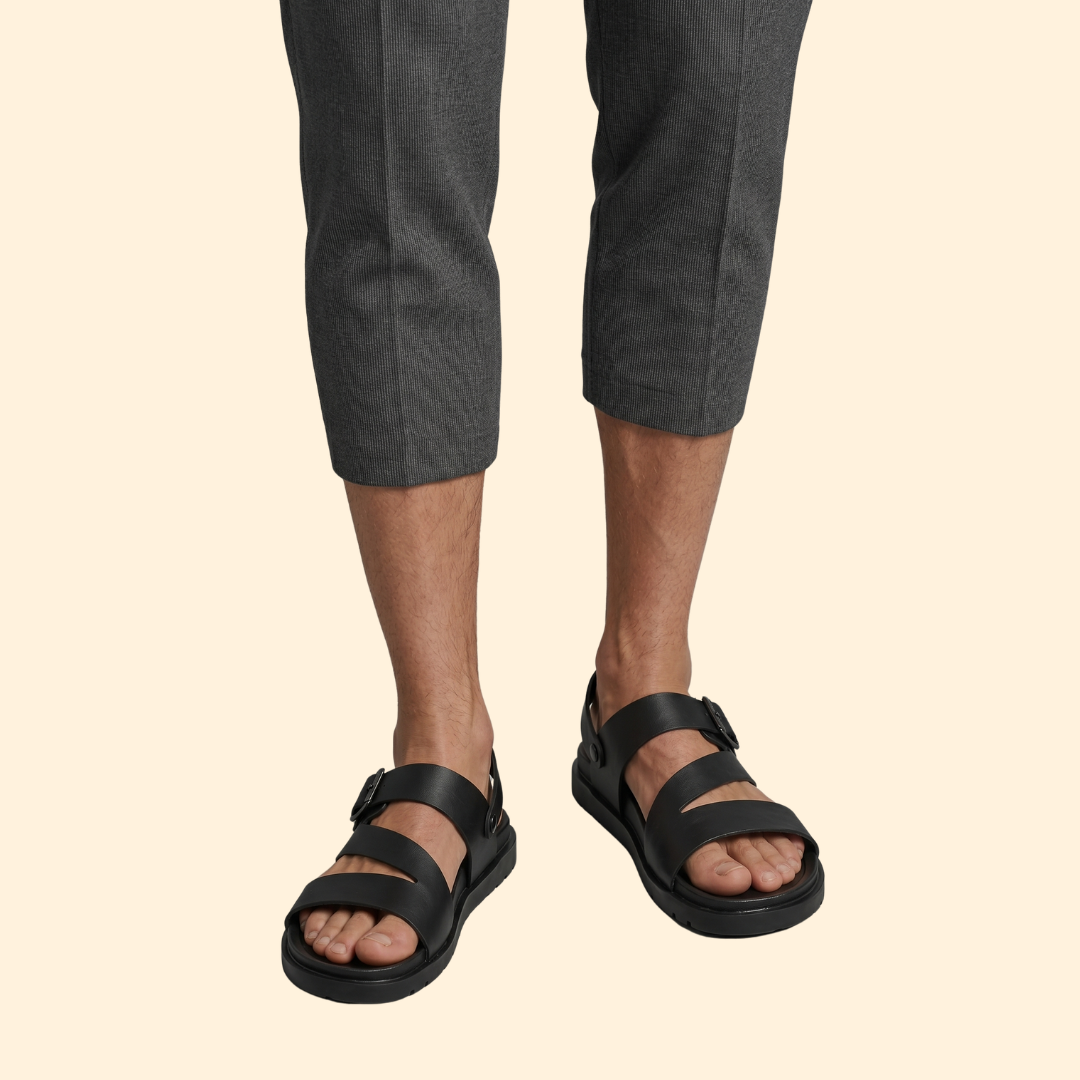 Men's Beach Sandals with Buckle