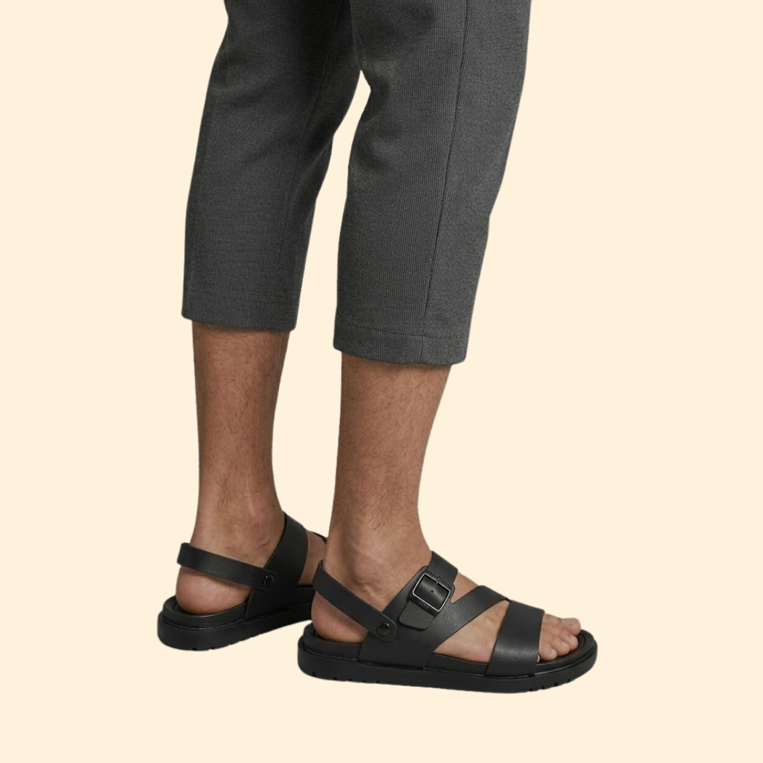 Men's Beach Sandals with Buckle