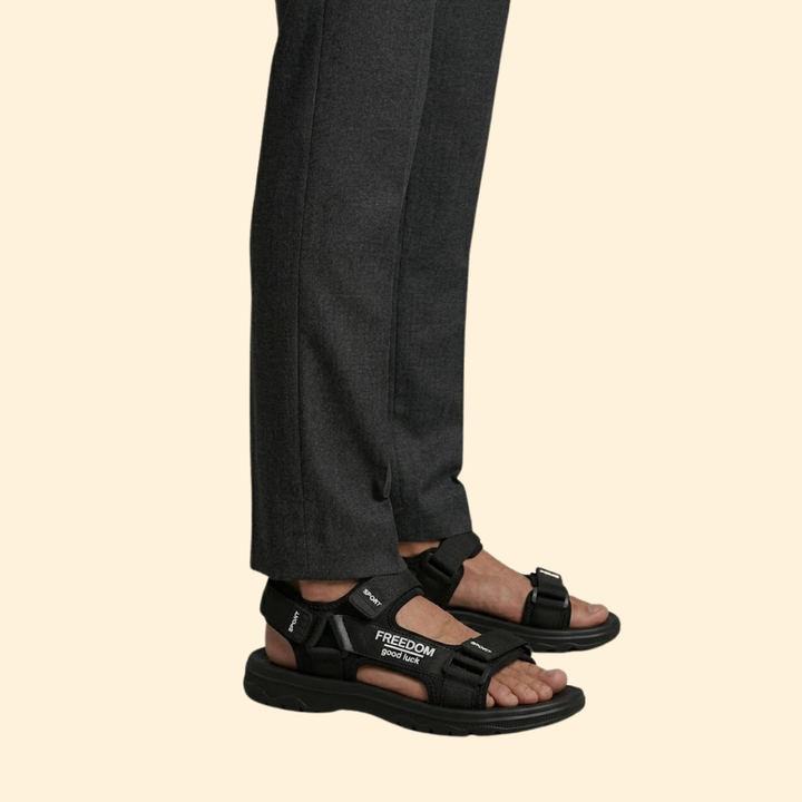 Men's Beach Sandals with Cushioned Sole