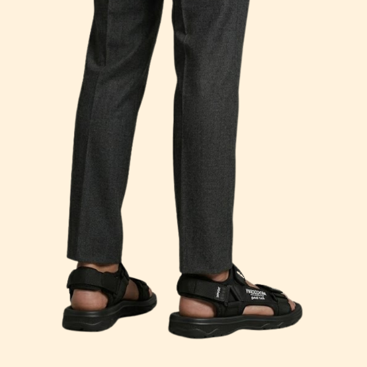Men's Beach Sandals with Cushioned Sole
