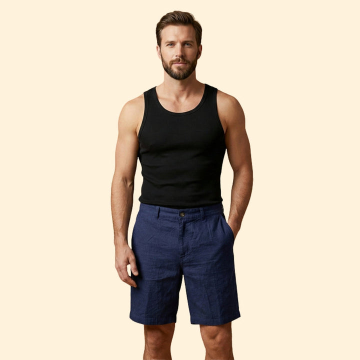 Men’s Beach Shorts with Adjustable Drawstring