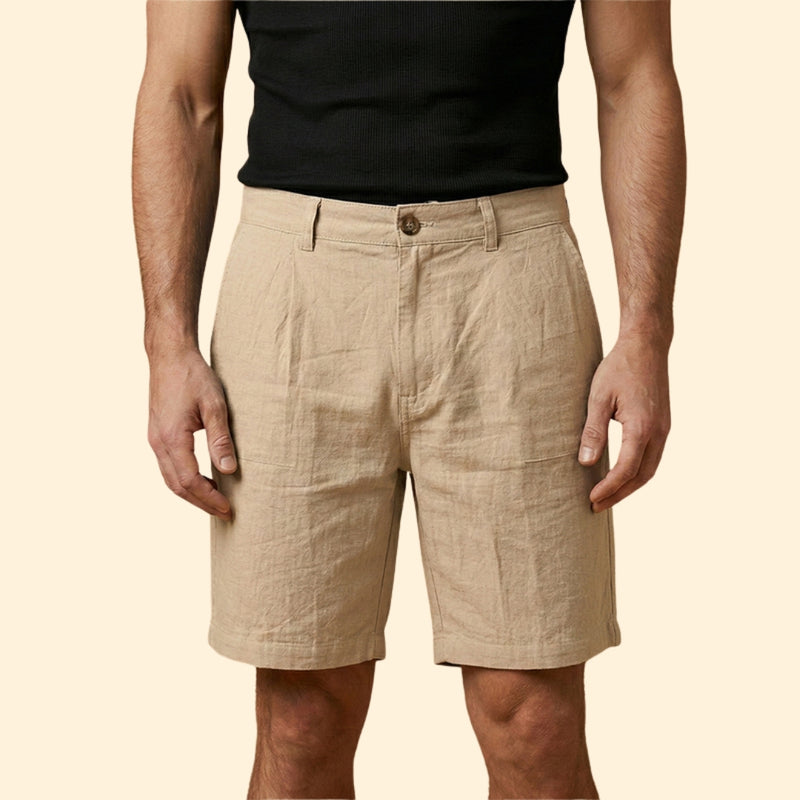 Men’s Beach Shorts with Adjustable Drawstring