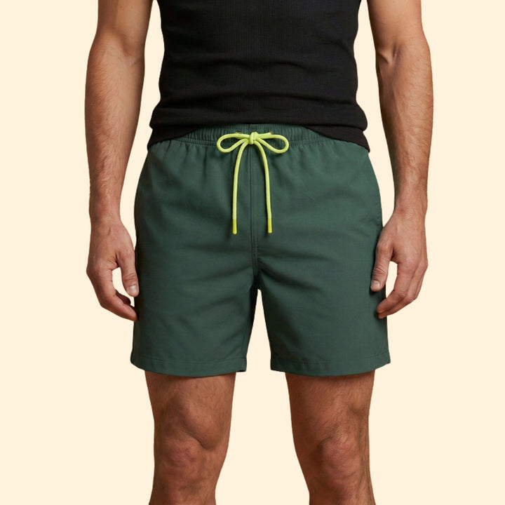 Men’s Beach Shorts with Comfortable Elastic Waist