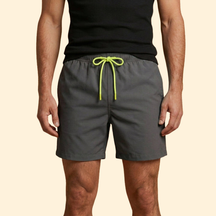 Men’s Beach Shorts with Comfortable Elastic Waist