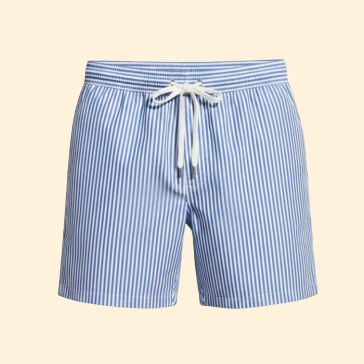 Men’s Beach Shorts with Drawstring Waist