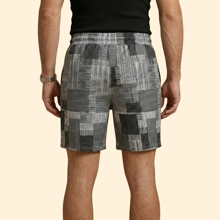 Men’s Beachwear Swim Shorts with Drawstring Waistband