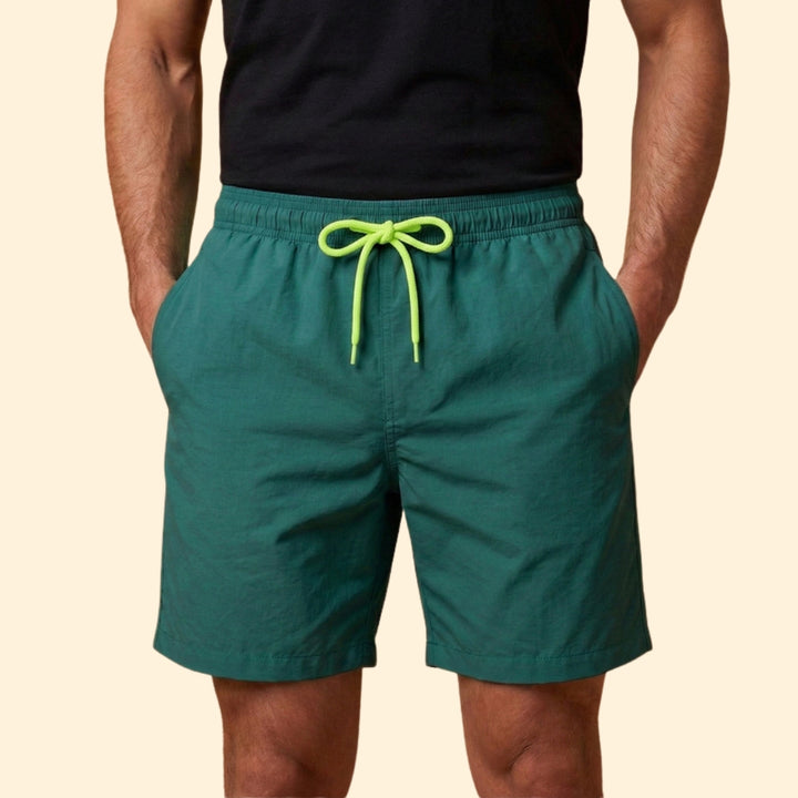 Men’s Beachwear Swim Shorts with Drawstring