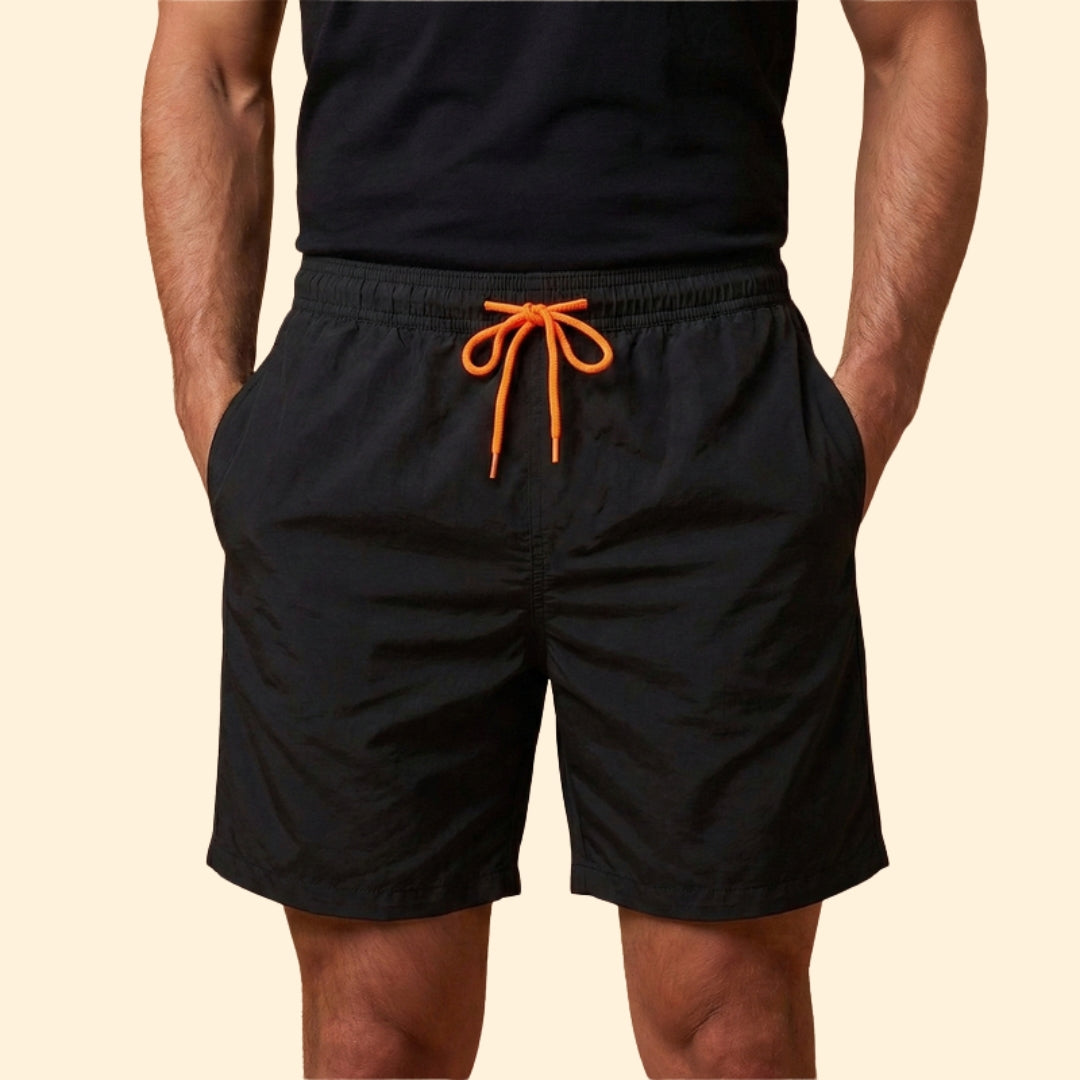 Men’s Beachwear Swim Shorts with Drawstring