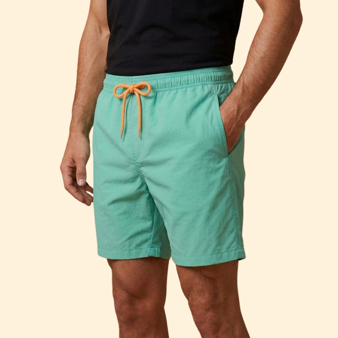 Men’s Beachwear Swim Shorts with Drawstring