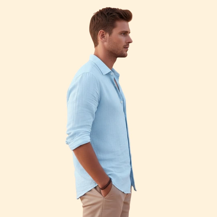 Men’s Button-Down Shirt for Summer Style