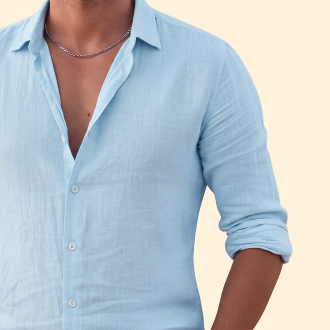 Men’s Button-Down Shirt for Summer Style