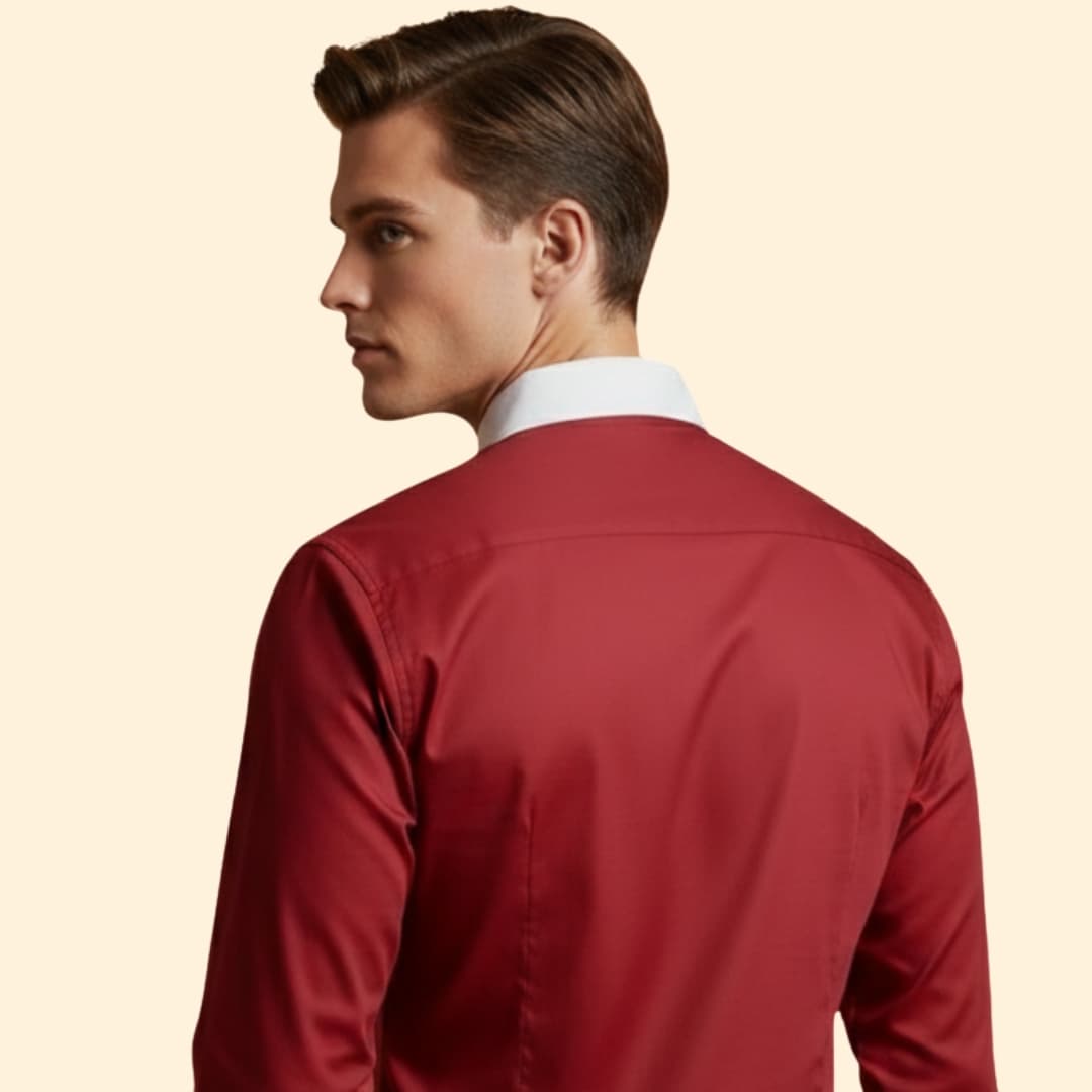 Men’s Button-Down Shirt with Chest Pocket