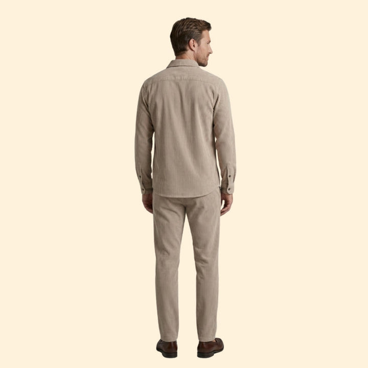 Men’s Button-Down Shirt with Long Sleeves