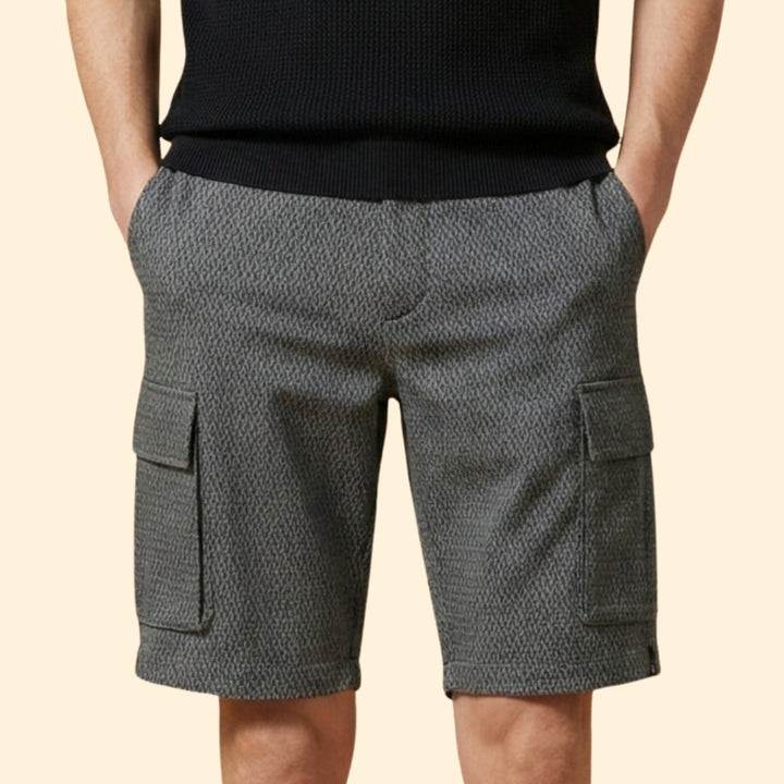 Men's Cargo Shorts with Adjustable Belt