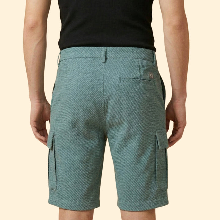Men's Cargo Shorts with Adjustable Belt
