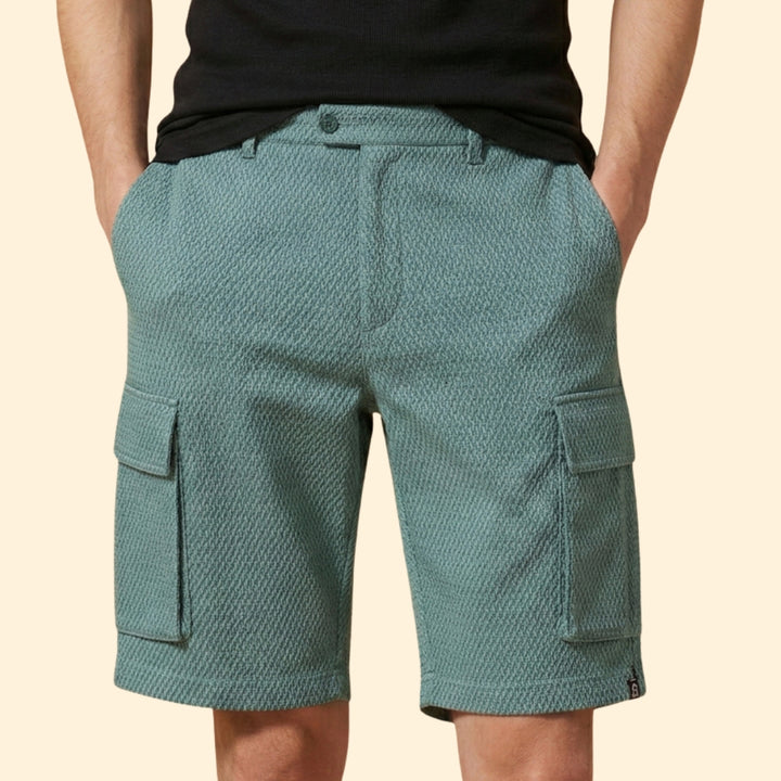 Men's Cargo Shorts with Adjustable Belt