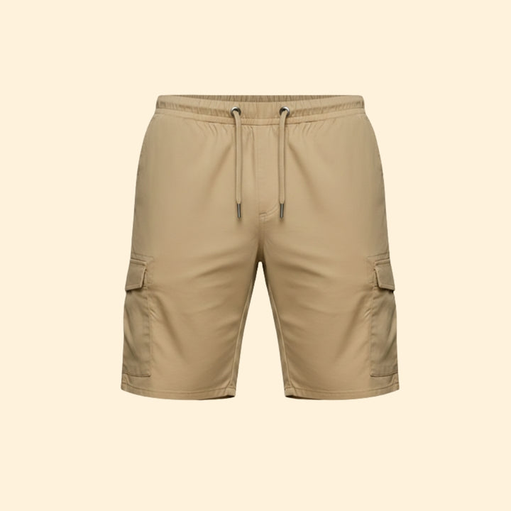 Men's Cargo Shorts with Drawstring Waistband