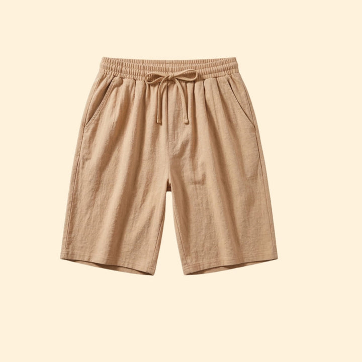 Men's Cargo Shorts with Elastic Waistband