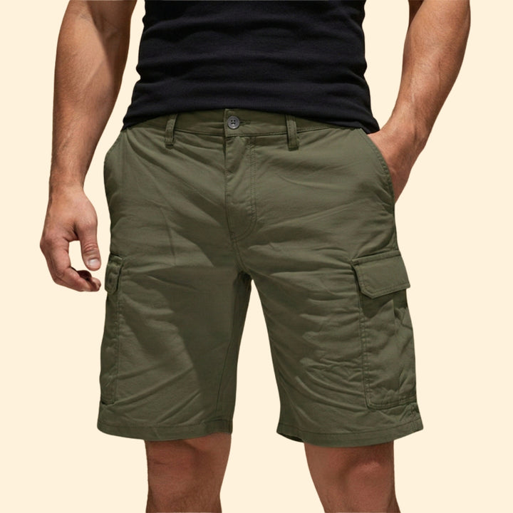 Men's Cargo Shorts with Multiple Pockets