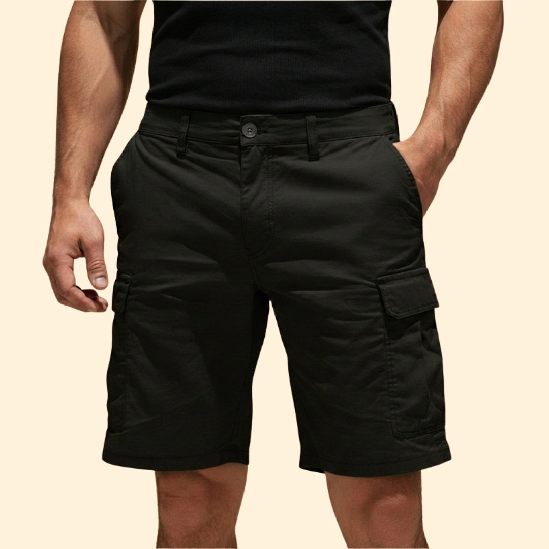 Men's Cargo Shorts with Multiple Pockets