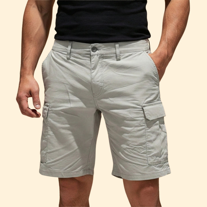 Men's Cargo Shorts with Multiple Pockets