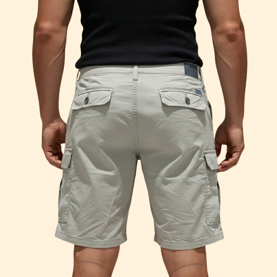 Men's Cargo Shorts with Multiple Pockets