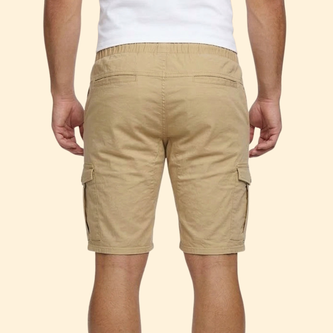 Men’s Cargo Shorts with Side Flap Pockets