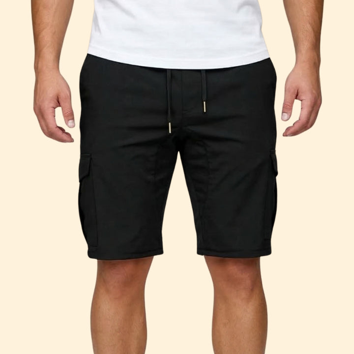 Men’s Cargo Shorts with Side Flap Pockets