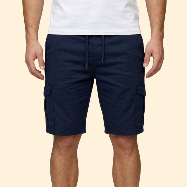 Men’s Cargo Shorts with Side Flap Pockets