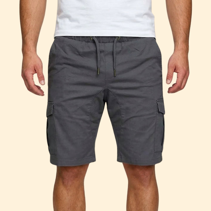 Men’s Cargo Shorts with Side Flap Pockets