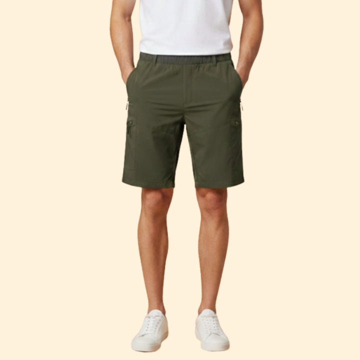 Men’s Cargo Shorts with Zipped Pockets