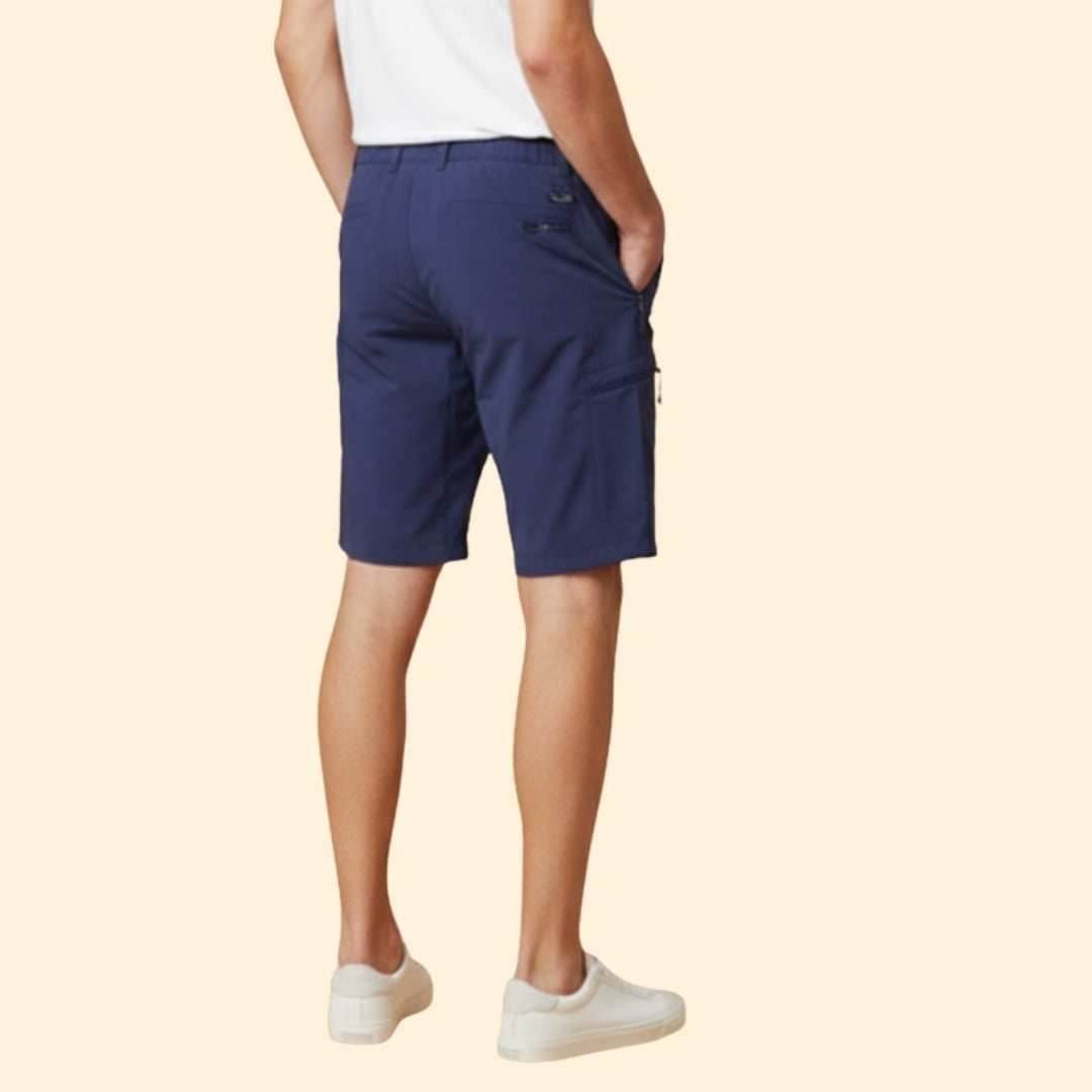 Men’s Cargo Shorts with Zipped Pockets