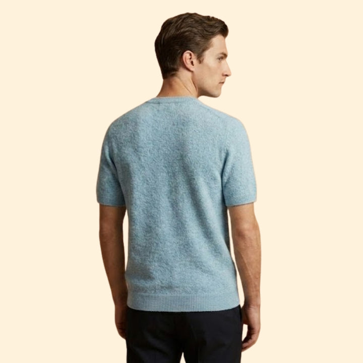 Men’s Cashmere Sweater with Tailored Silhouette