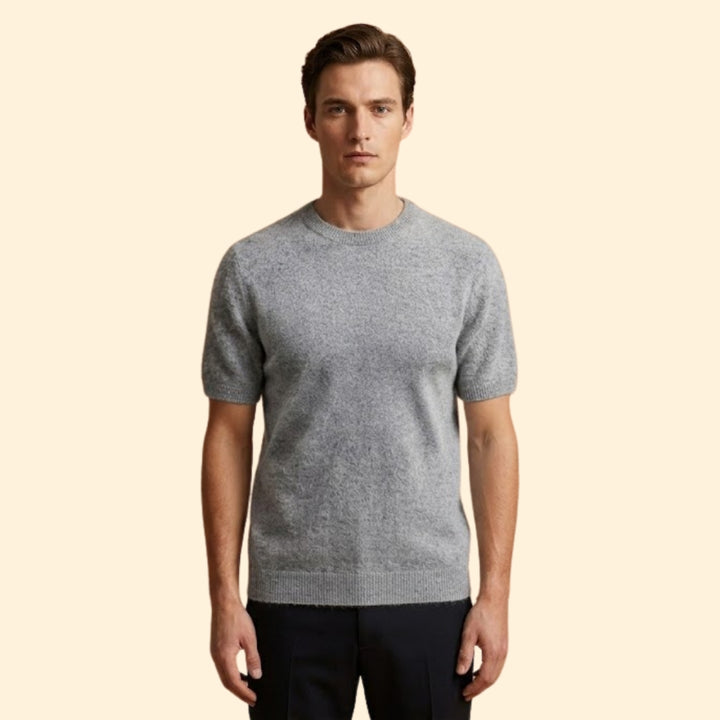 Men’s Cashmere Sweater with Tailored Silhouette