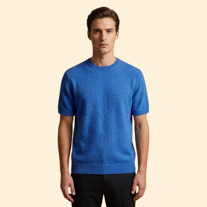 Men’s Cashmere Sweater with Tailored Silhouette