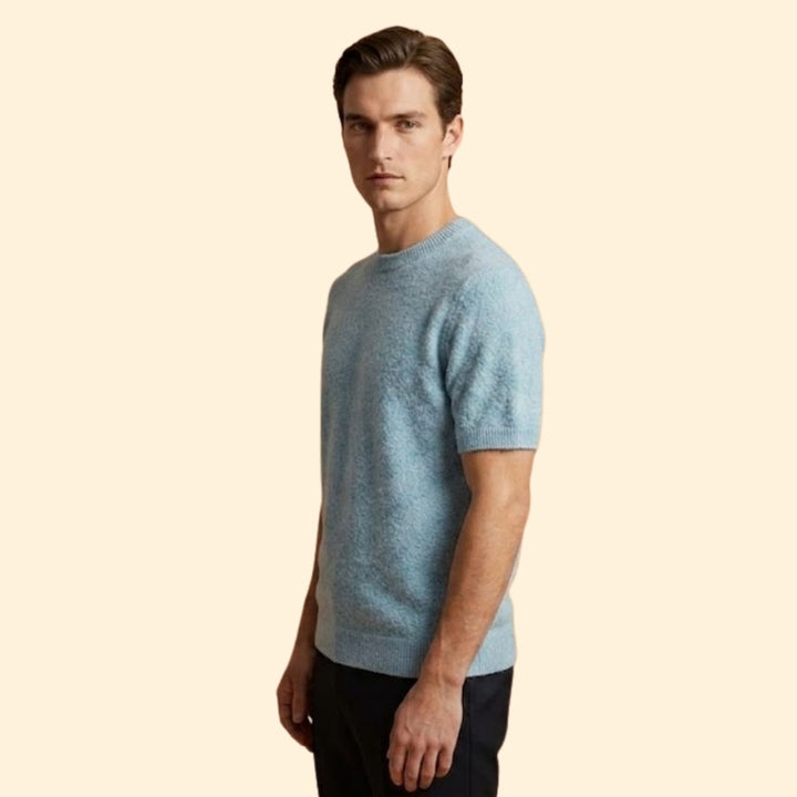 Men’s Cashmere Sweater with Tailored Silhouette
