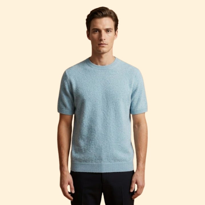 Men’s Cashmere Sweater with Tailored Silhouette