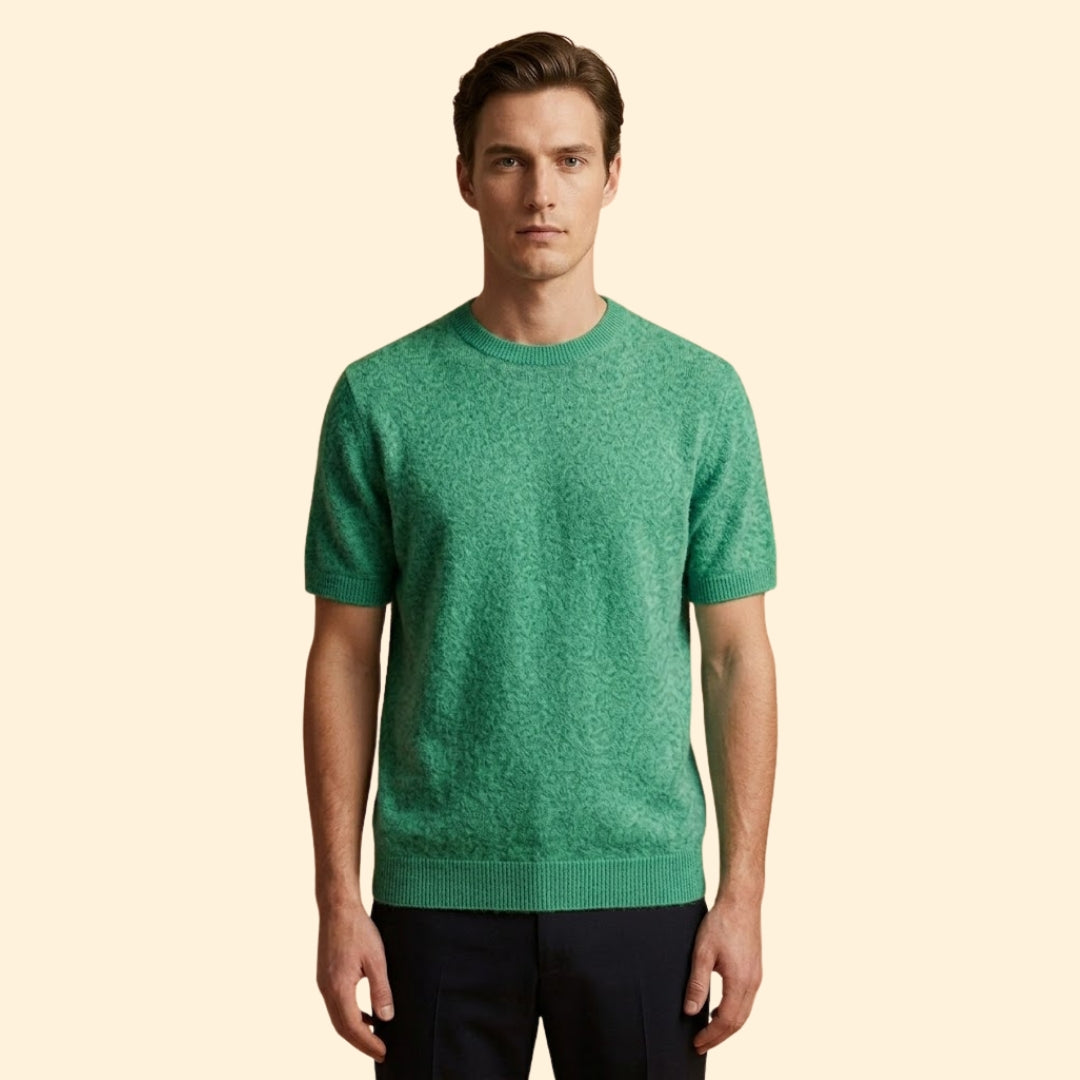 Men’s Cashmere Sweater with Tailored Silhouette