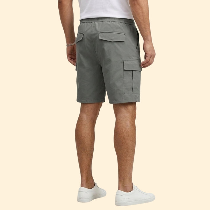 Men’s Casual Cargo Shorts with Drawstring
