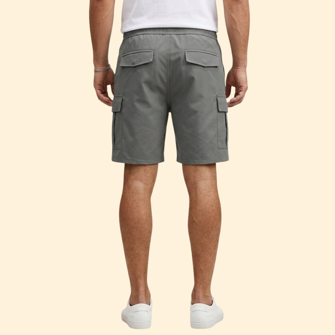 Men’s Casual Cargo Shorts with Drawstring