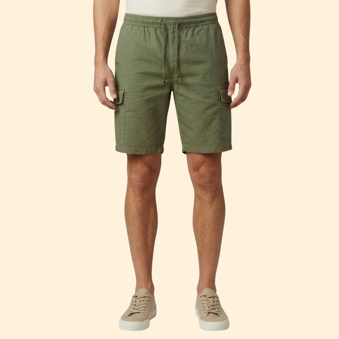 Men’s Casual Cargo Shorts with Pockets