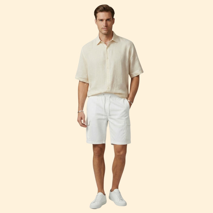 Men’s Casual Cargo Shorts with Pockets